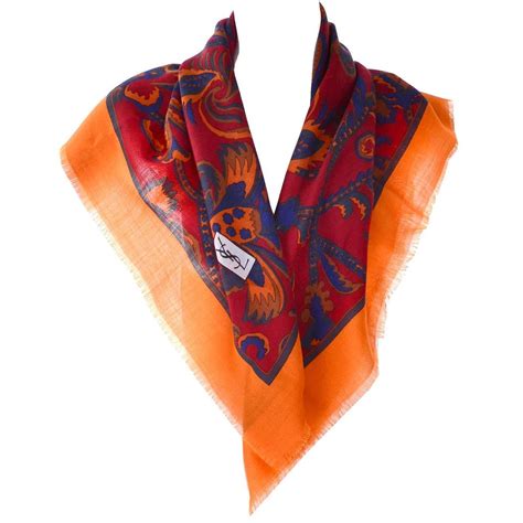 ysl lame scarf|ysl scarf wool on sale.